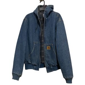 Vintage Carhartt Denim Jacket size large